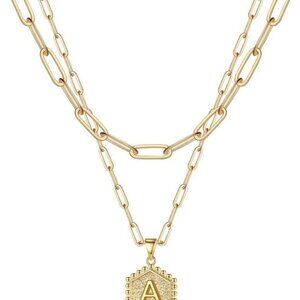 Dainty Gold Necklace for Women - 14K Solid Gold Over Layering Necklaces for Wome